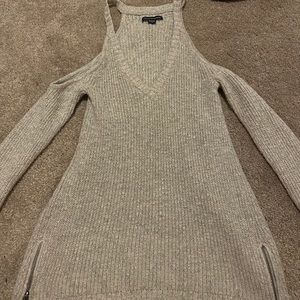 American Eagle Knit Open Shoulder Sweater